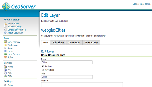 آموزش GeoServer