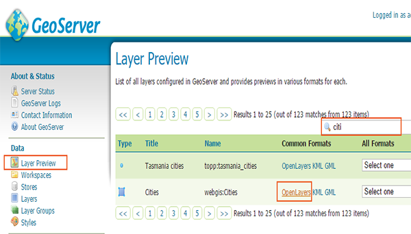 آموزش GeoServer