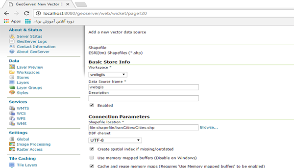 آموزش GeoServer
