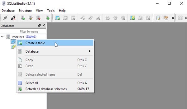 آموزش SQLite